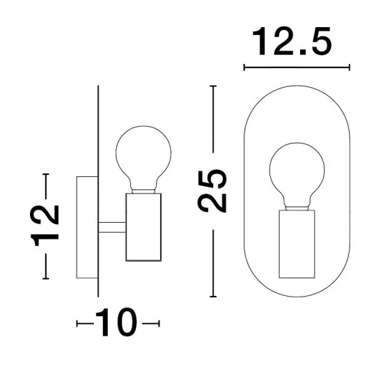 Seinavalgusti Royal 9501244 - Valgustus Luminance'ilt