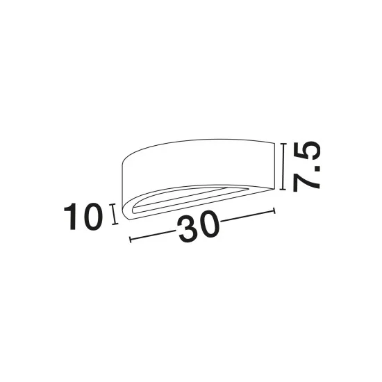 Seinavalgusti Tidal 9540410 - Valgustus Luminance'ilt
