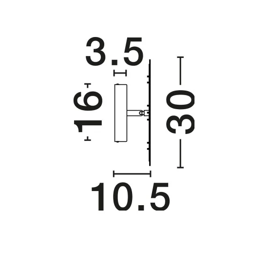 Seinavalgusti Alida 9580600 - Valgustus Luminance'ilt