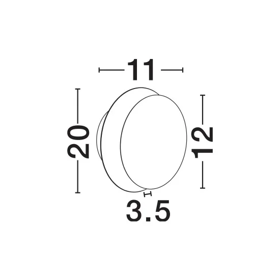 Seinavalgusti Shell 9695247 - Valgustus Luminance'ilt