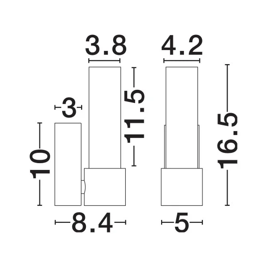 Seinavalgusti Sensil 9695358 - Valgustus Luminance'ilt