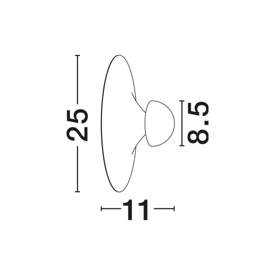 Seinavalgusti Edem 9870051 - Valgustus Luminance'ilt