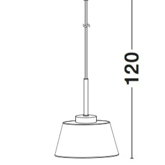Rippvalgusti Boccale 1300301301 - Valgustus Luminance'ilt
