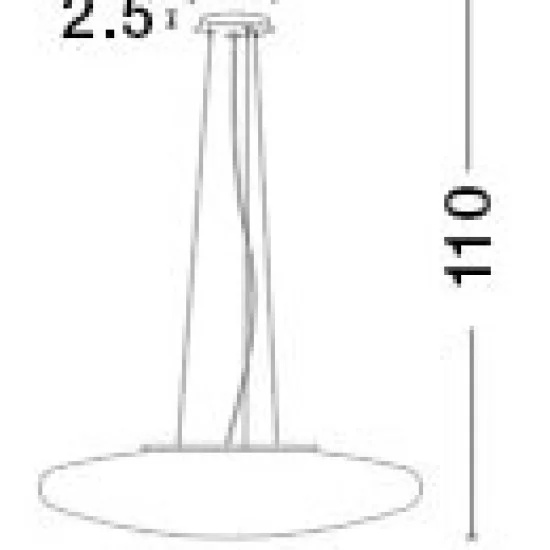 Rippvalgusti Pressione 4587601 - Valgustus Luminance'ilt