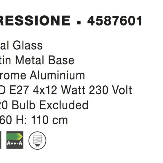 Rippvalgusti Pressione 4587601 - Valgustus Luminance'ilt