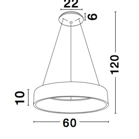 Rippvalgusti Rando 6167203 - Valgustus Luminance'ilt