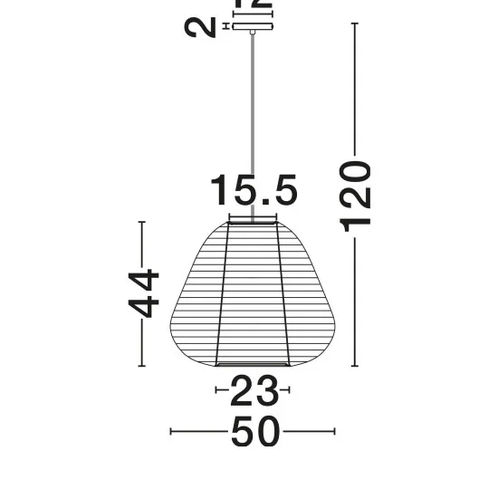Rippvalgusti Linnet 9001145 - Valgustus Luminance'ilt