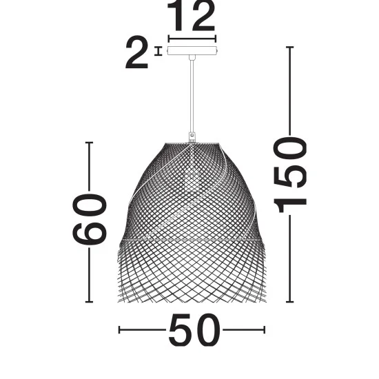 Rippvalgusti Cerra 9001152 - Valgustus Luminance'ilt