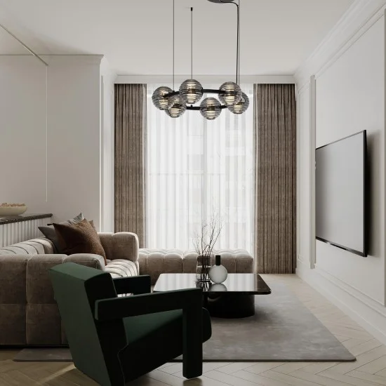 Rippvalgusti Las 9009135 - Valgustus Luminance'ilt