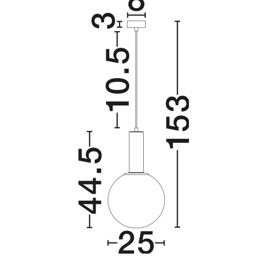 Pendant light Spazio 9009327 - Lighting by Luminance