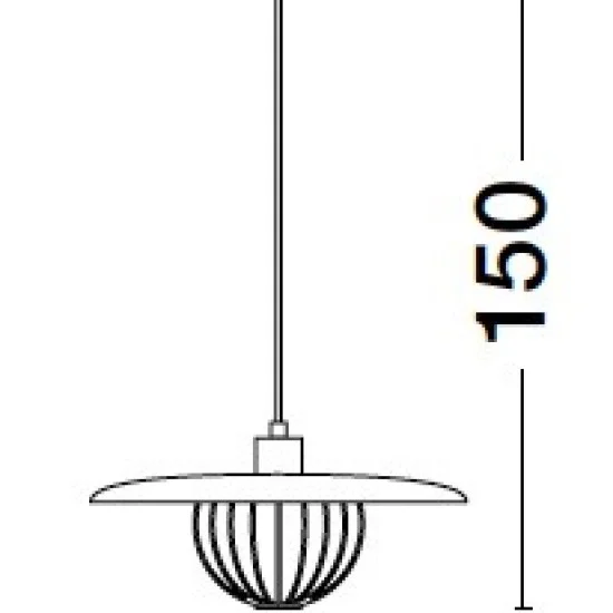 Rippvalgusti Fox 9035951 - Valgustus Luminance'ilt