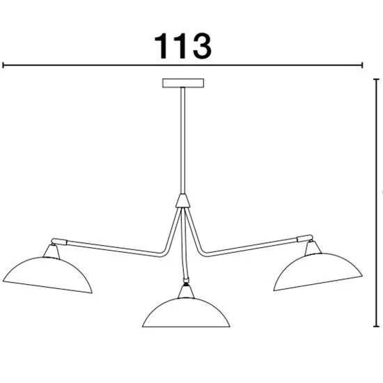 Rippvalgusti Mirba 9035978 - Valgustus Luminance'ilt
