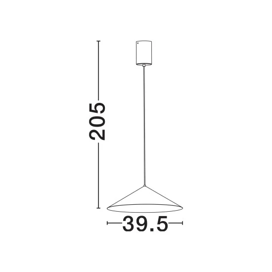 Rippvalgusti Lui 9060253 - Valgustus Luminance'ilt