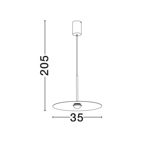 Rippvalgusti Mira 9060255 - Valgustus Luminance'ilt