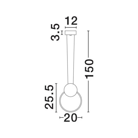 Rippvalgusti Wiro 9080131 - Valgustus Luminance'ilt