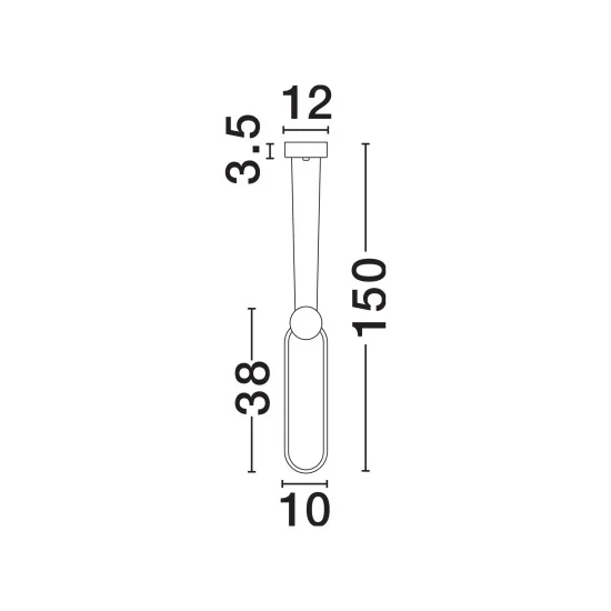 Rippvalgusti Wiro 9080132 - Valgustus Luminance'ilt
