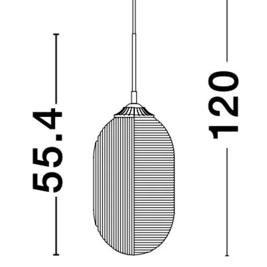 Rippvalgusti Athena 9119112 - Valgustus Luminance'ilt