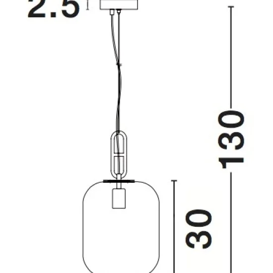 Rippvalgusti Hunter 9120668 - Valgustus Luminance'ilt