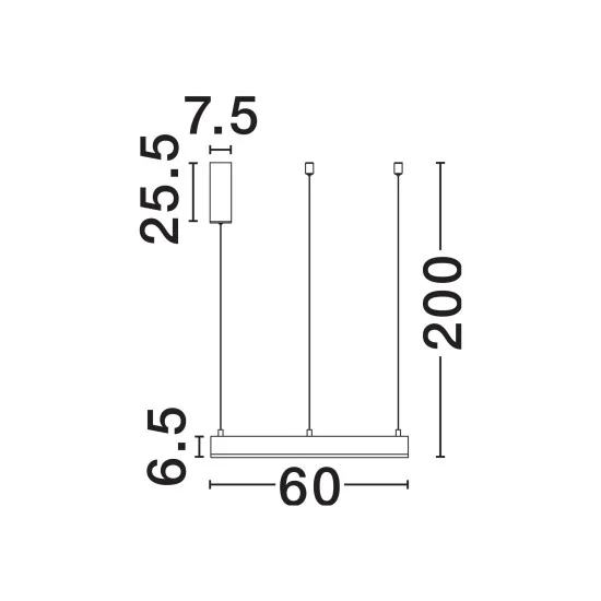 Rippvalgusti Motif 9190840 - Valgustus Luminance'ilt