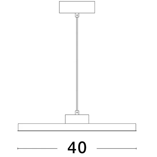 Rippvalgusti Andria 9212910 - Valgustus Luminance'ilt
