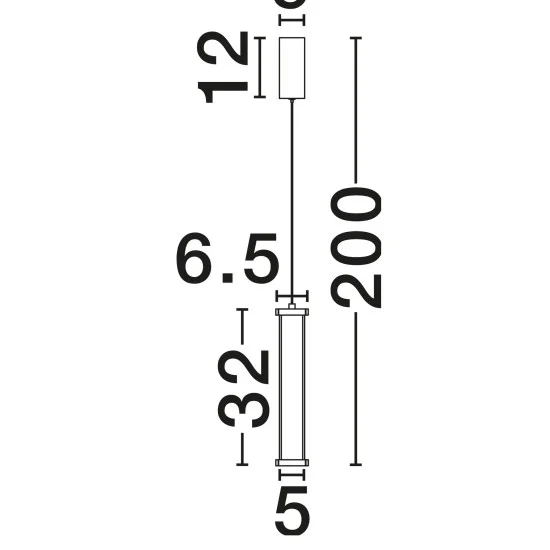 Rippvalgusti Pheme 9214135 - Valgustus Luminance'ilt