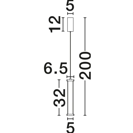 Rippvalgusti Pheme 9214146 - Valgustus Luminance'ilt