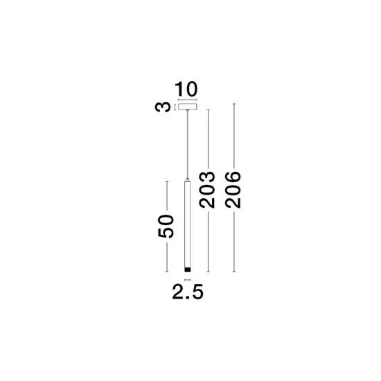 Rippvalgusti Trimle 9287918 - Valgustus Luminance'ilt