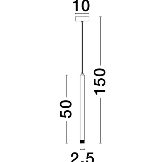 Rippvalgusti Trimle 9287920 - Valgustus Luminance'ilt