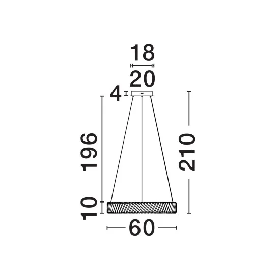 Rippvalgusti Arietta 9333081 - Valgustus Luminance'ilt