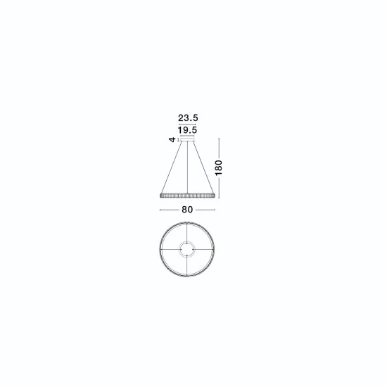 Rippvalgusti Eteken 9501215 - Valgustus Luminance'ilt