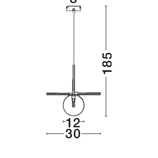 Rippvalgusti Idor 9501253 - Valgustus Luminance'ilt