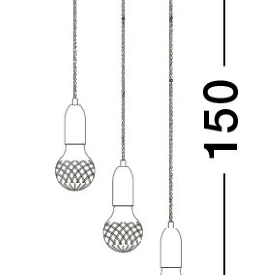 Pendant light Veda 9536413 - Lighting by Luminance