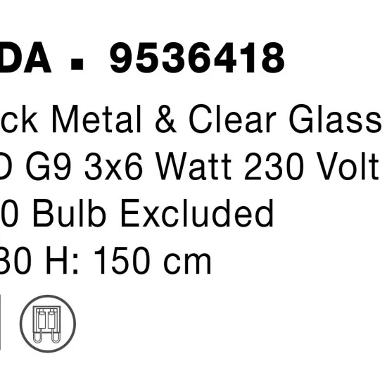 Rippvalgusti Veda 9536418 - Valgustus Luminance'ilt