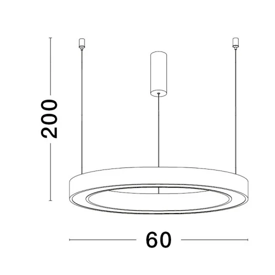 Rippvalgusti Sting 9558600 - Valgustus Luminance'ilt