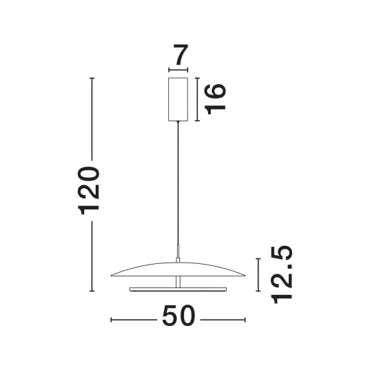 Rippvalgusti Olos 9580703 - Valgustus Luminance'ilt