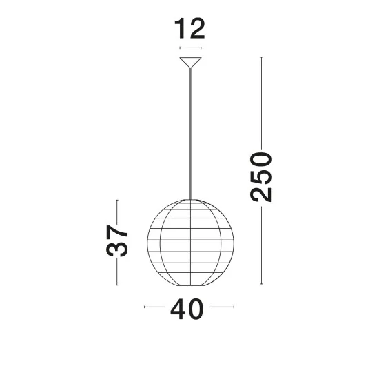 Rippvalgusti Melody 9581501 - Valgustus Luminance'ilt