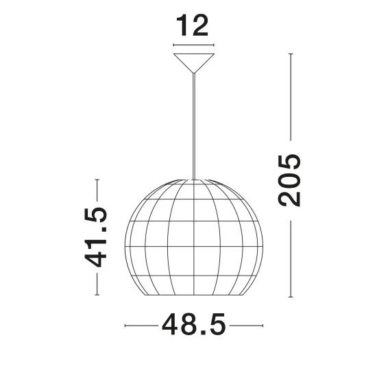 Rippvalgusti Marlo 9586502 - Valgustus Luminance'ilt