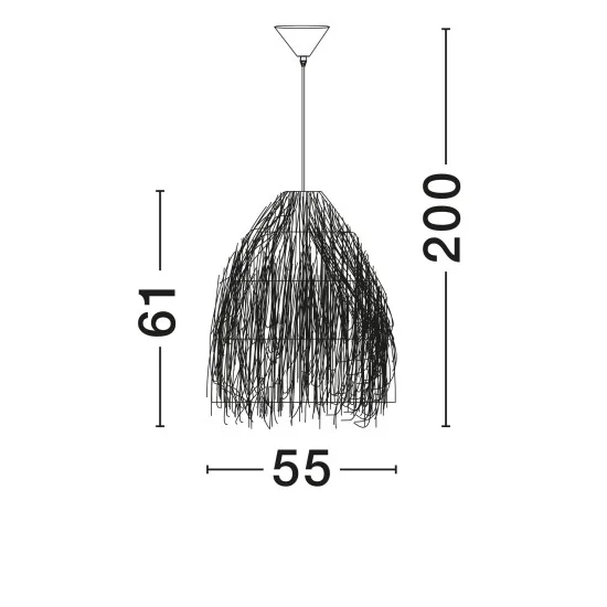 Rippvalgusti Hay 9586514 - Valgustus Luminance'ilt