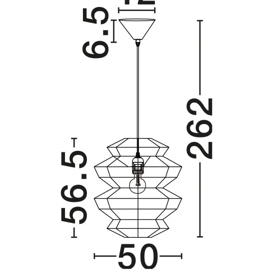 Rippvalgusti Nua 9586646 - Valgustus Luminance'ilt