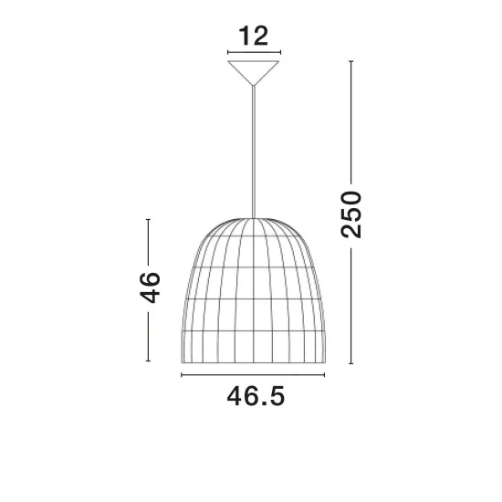 Rippvalgusti Destin 9586671 - Valgustus Luminance'ilt