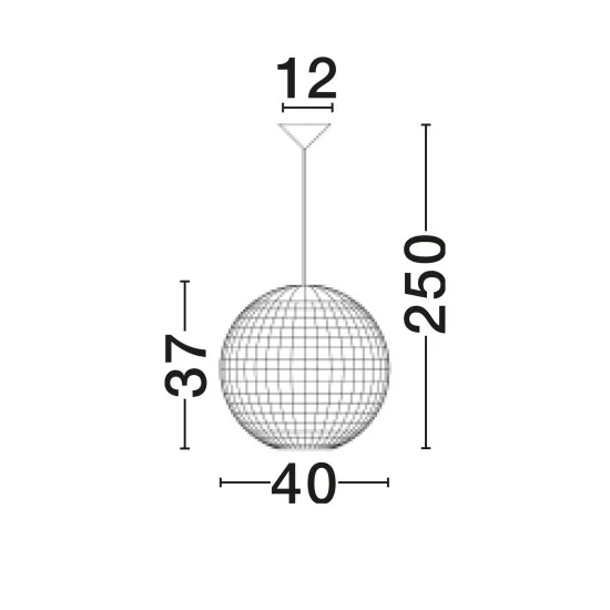 Rippvalgusti Griffin 9587121 - Valgustus Luminance'ilt