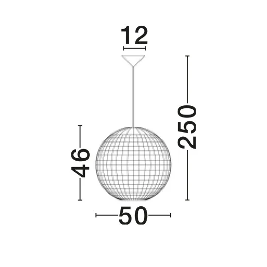 Rippvalgusti Griffin 9587122 - Valgustus Luminance'ilt