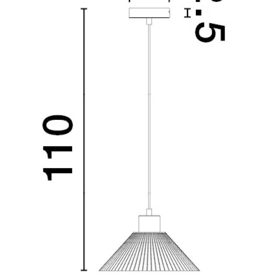 Rippvalgusti Ian 9620128 - Valgustus Luminance'ilt