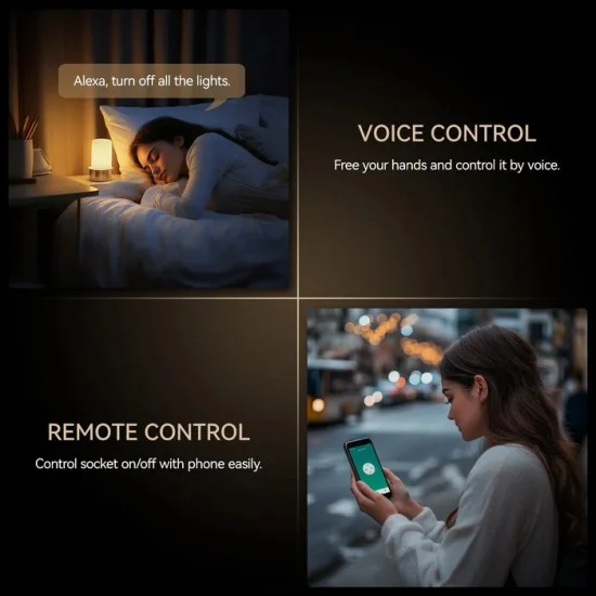 Smart Socket, Black - Lighting by Luminance