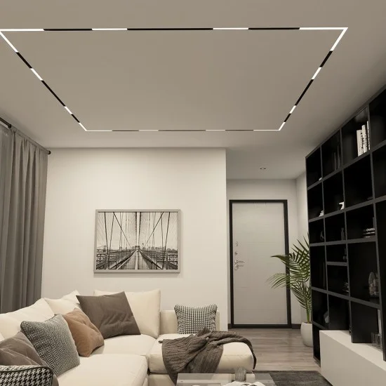 Corner SMART LINEAR track light - Lighting by Luminance