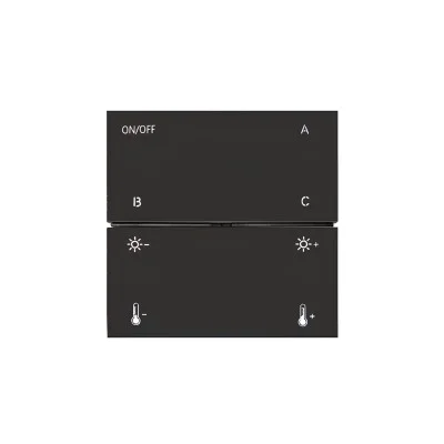 SMART wall control panel (230V) (black) - Lighting by Luminance