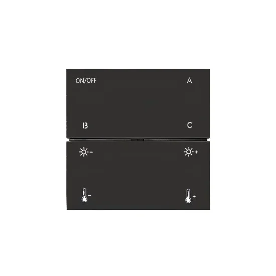 SMART wall control panel (230V) (black) - Lighting by Luminance