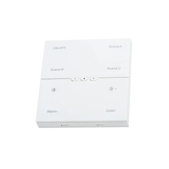 SMART wall control panel (battery-powered) (white) - Lighting by Luminance