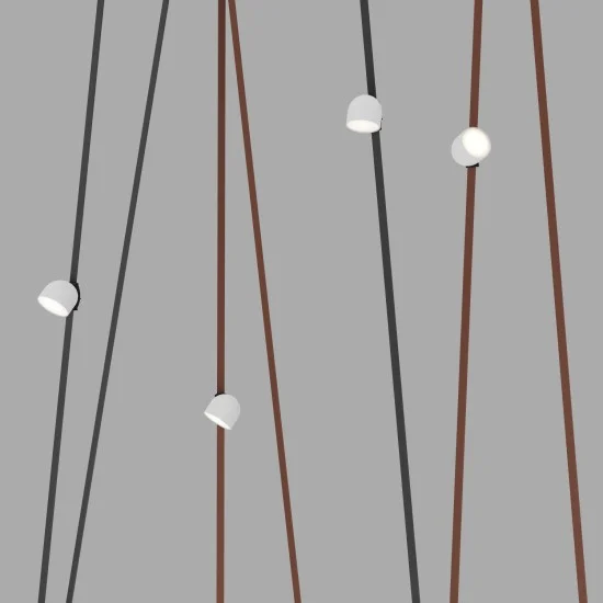 BELTY SPOT track light with a matte diffuser (white, 4000K) - Lighting by Luminance