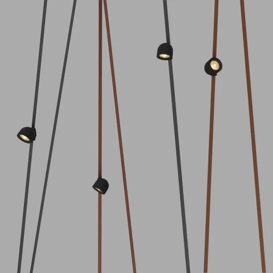 BELTY SPOT directional track light (black, 3000K) - Lighting by Luminance